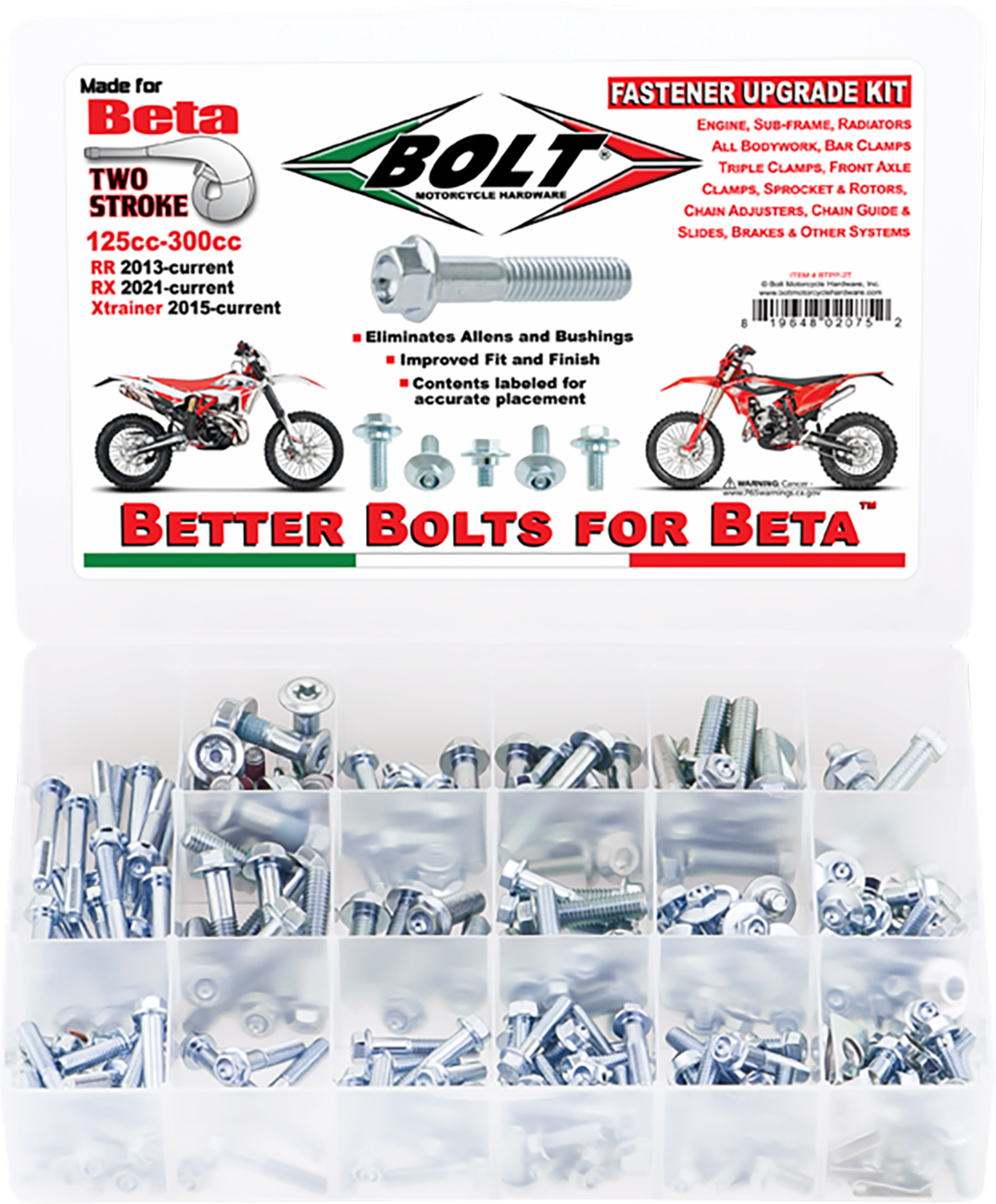 BOLT Hardware - Pro Pack / Beta / 2-Stroke 2401-1642
