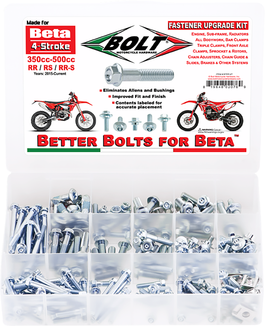BOLT Hardware - Pro Pack / Beta / 4-Stroke 2401-1643