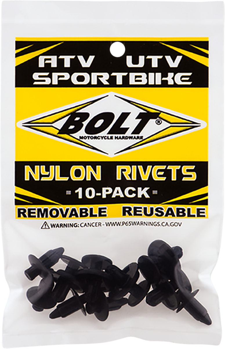 BOLT Push/Pry Rivets - M7 / 10 Pack 0521-0879