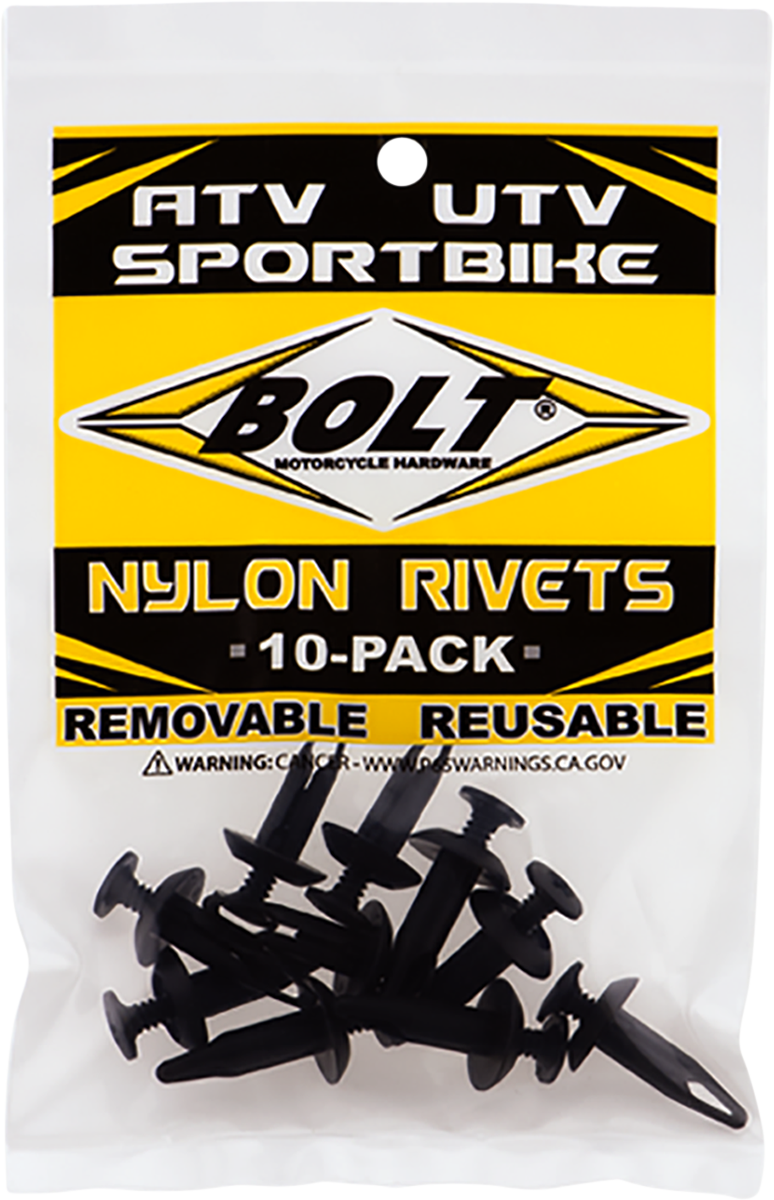 BOLT Screw Rivet - M6 / 10 Pack 0521-1252