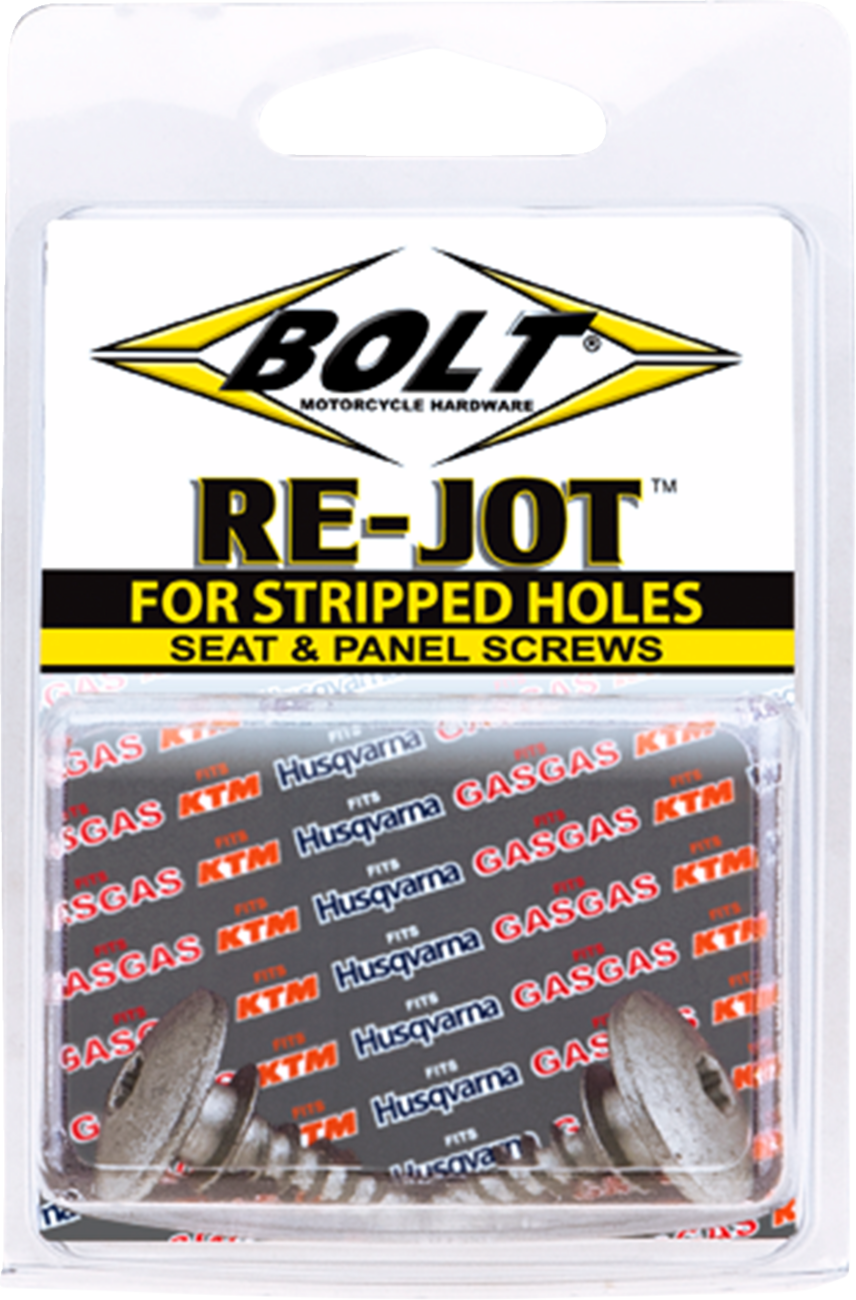 BOLT Screws - Re-Jot/Seat/Panel / Silver 2401-1722