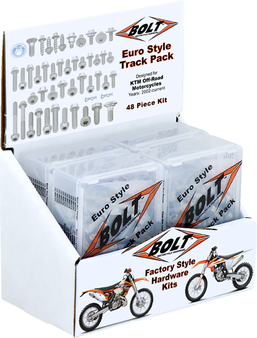 BOLT Track Pack - European / 6 Pack 2401-0583