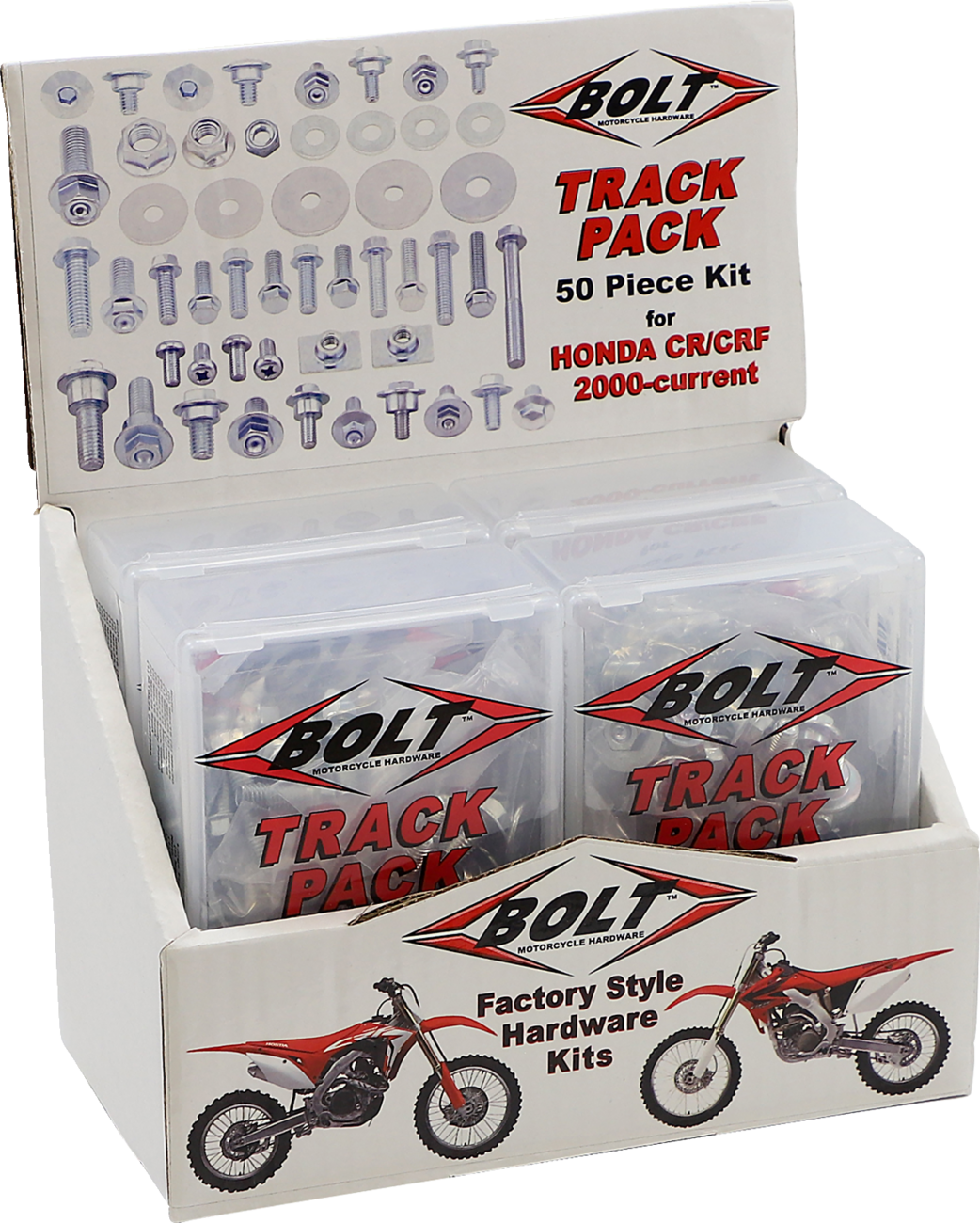 BOLT Track Pack - Honda / 6 Pack 2401-0582