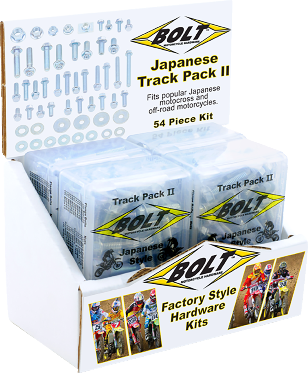 BOLT Track Pack - Japanese / 6 Pack 2401-0581