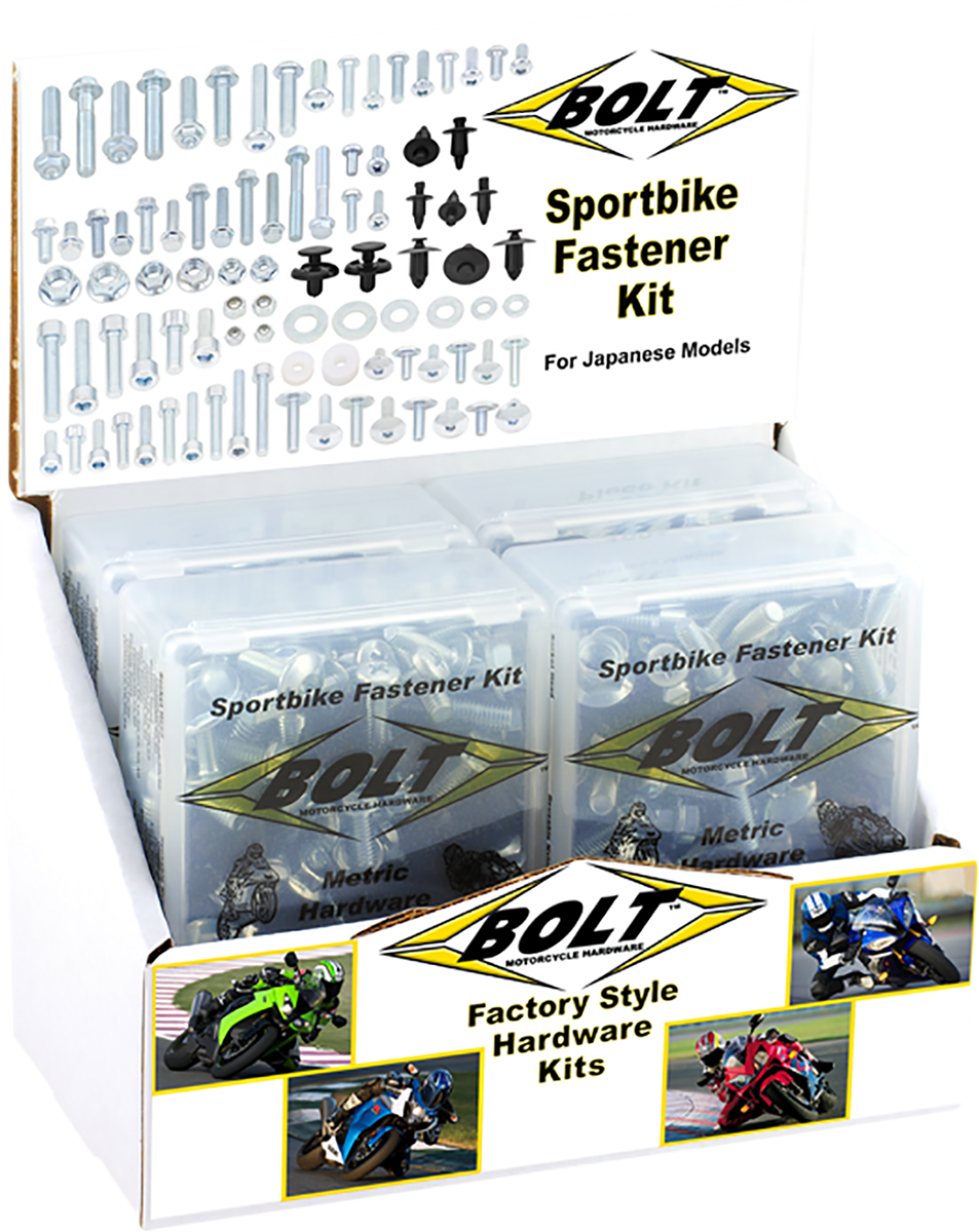 BOLT Track Pack - Japanese/Sportbike / 6 Pack 2401-0585