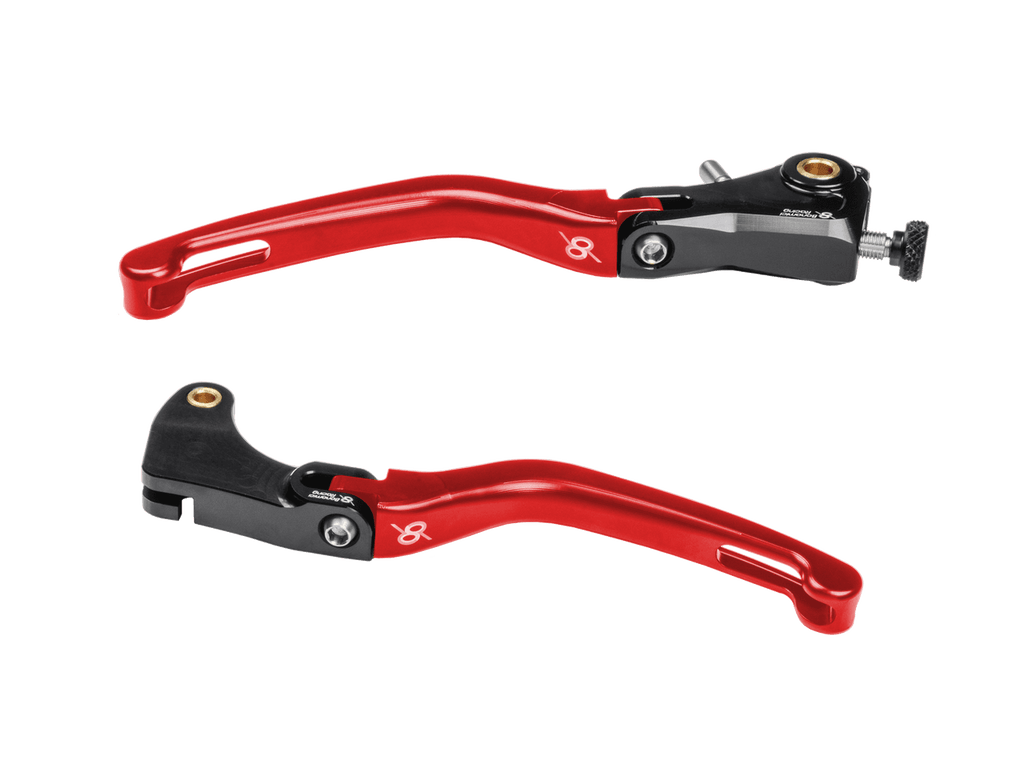 Bonamici Aprilia RSV4 Brake & Clutch Levers (09-25)  (Black/Red)