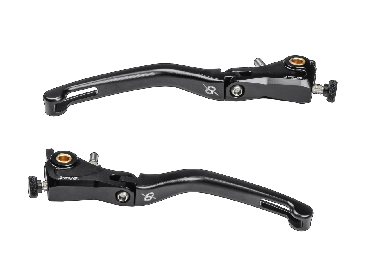 Bonamici Ducati Panigale V4 S/R Brake & Clutch Levers (23-24) (SingleArm Rear) (Black)