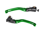 Bonamici Kawasaki Ninja ZX-10R Brake & Clutch Levers (06-15) (Black/Green)