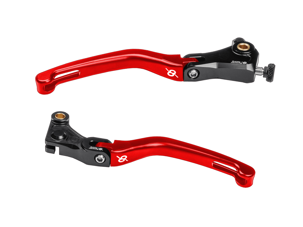 Bonamici BMW S1000RR Brake & Clutch Levers (15-19) (Black/Red)
