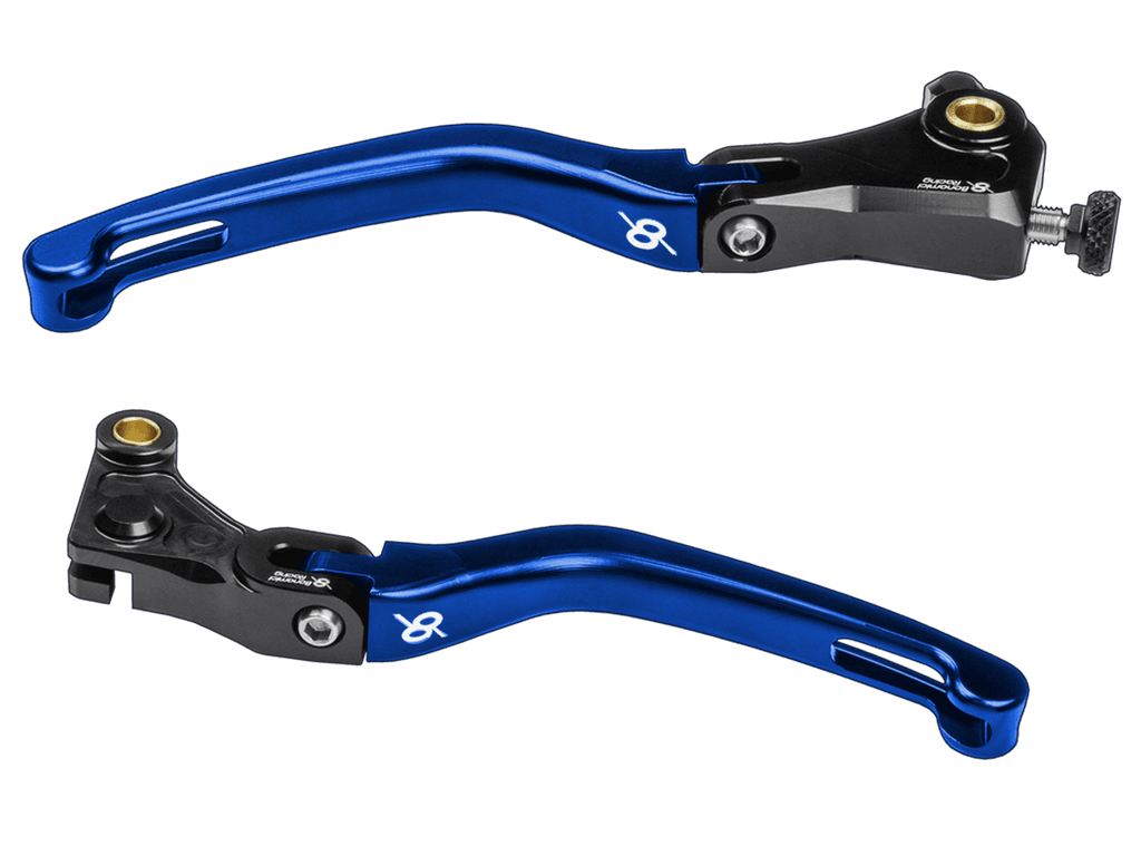 Bonamici BMW S1000RR Brake & Clutch Levers (15-19) (Black/Blue)