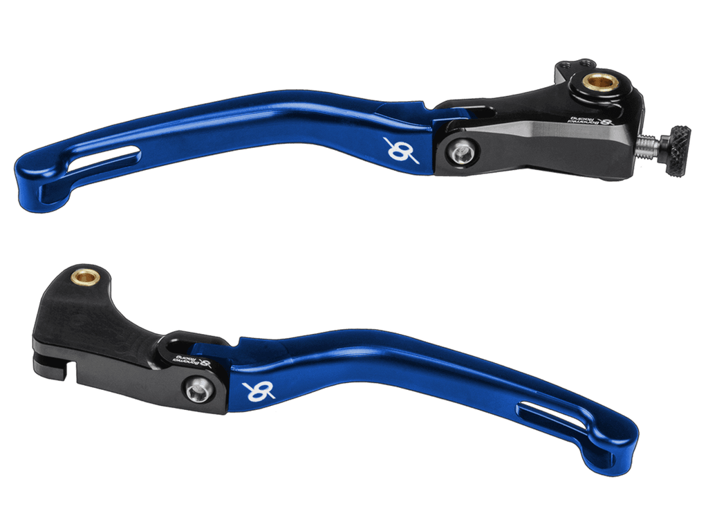 Bonamici Yamaha R6 Brake & Clutch Levers (2017+) (Black/Blue)