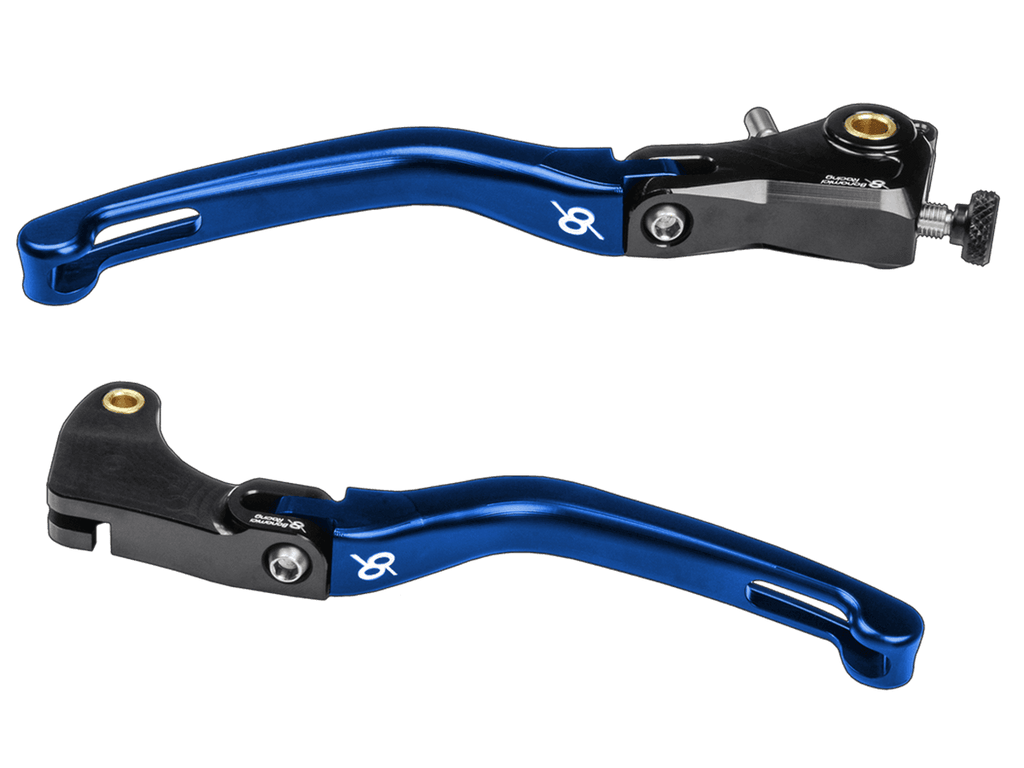 Bonamici Yamaha R6 Brake & Clutch Levers (06-16) (Black/Blue)