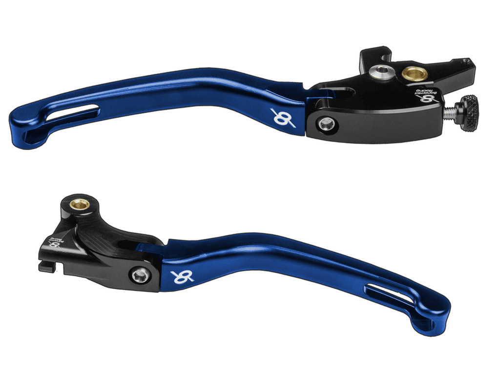 Bonamici Yamaha R3 Brake & Clutch Levers (2015+) (Black/Blue)