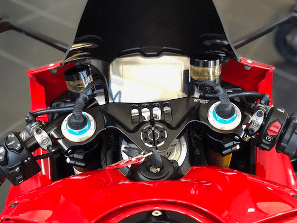 Bonamici Triple Tree Clamp Ducati Panigale V4 S/R (Red) (-2024)