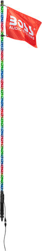 BOSS AUDIO 360 Degree RGB LED Whip Flag - XP6