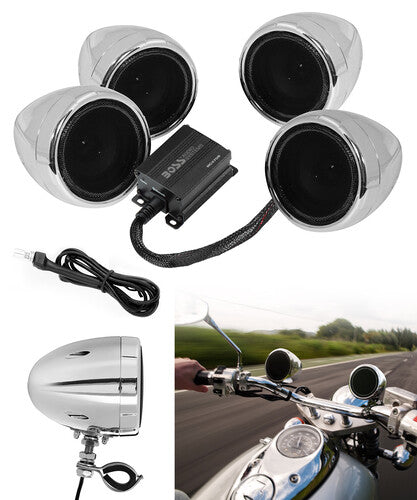BOSS AUDIO MC470 Handlebar Speaker System - MC470B