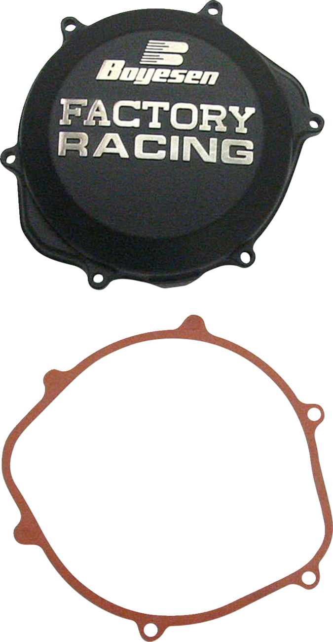 BOYESEN Clutch Cover - Black / Honda 0940-0225