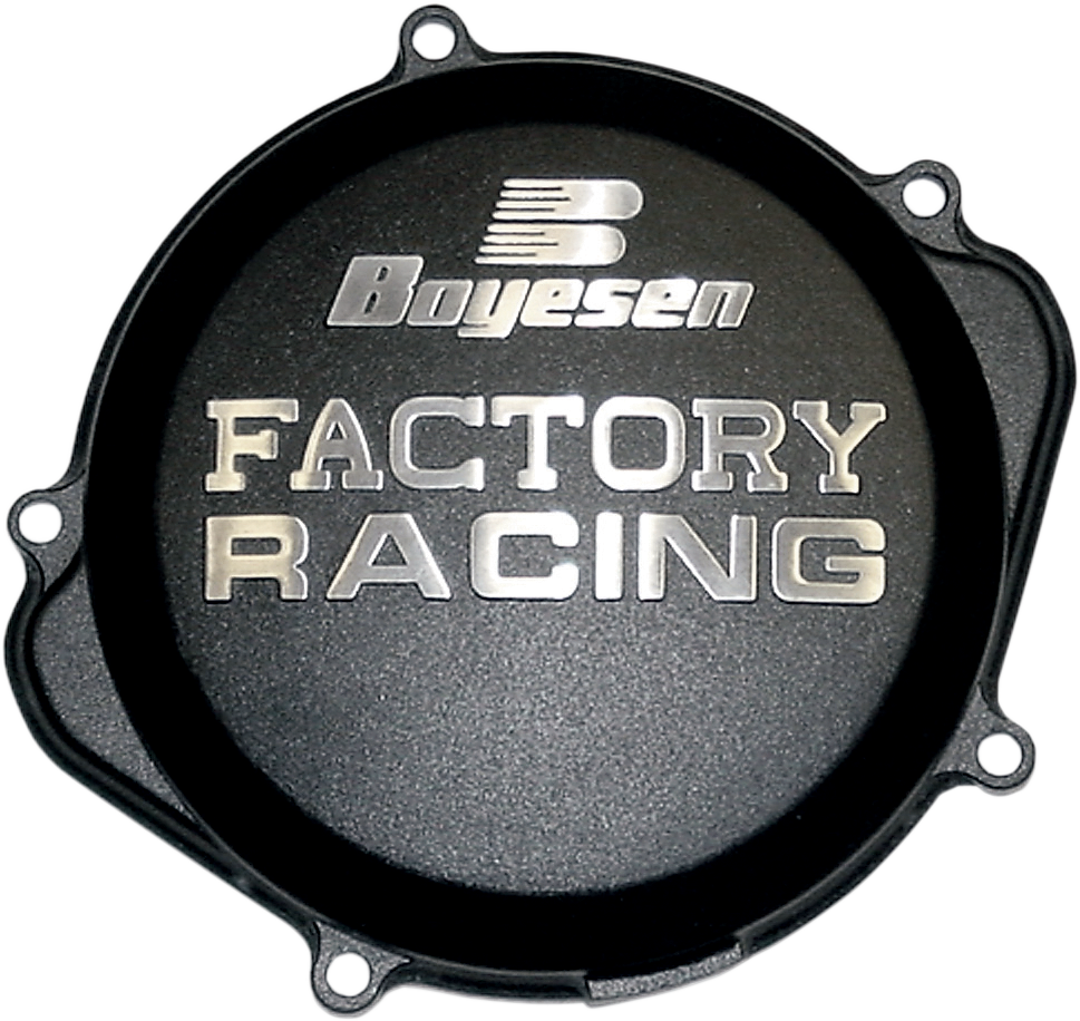 BOYESEN Clutch Cover - Black / Honda 0940-0442
