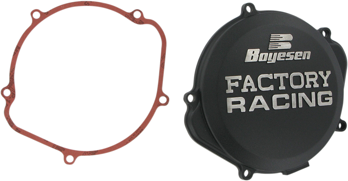 BOYESEN Clutch Cover - Black / Honda 0940-0564
