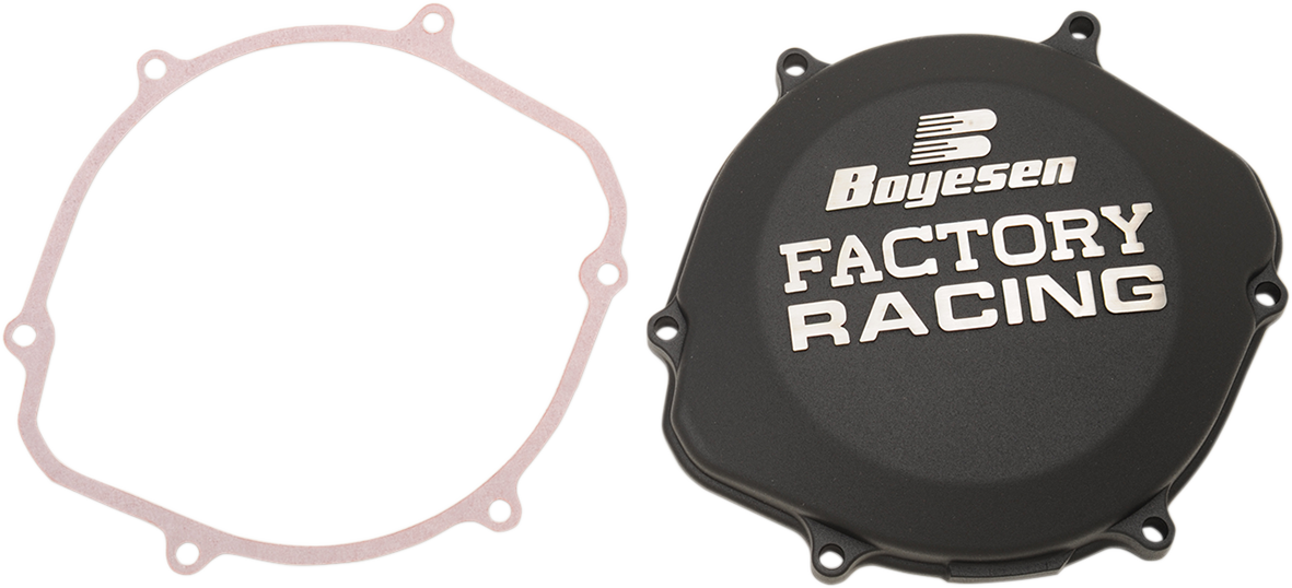 BOYESEN Clutch Cover - Black / Honda CC-02AB