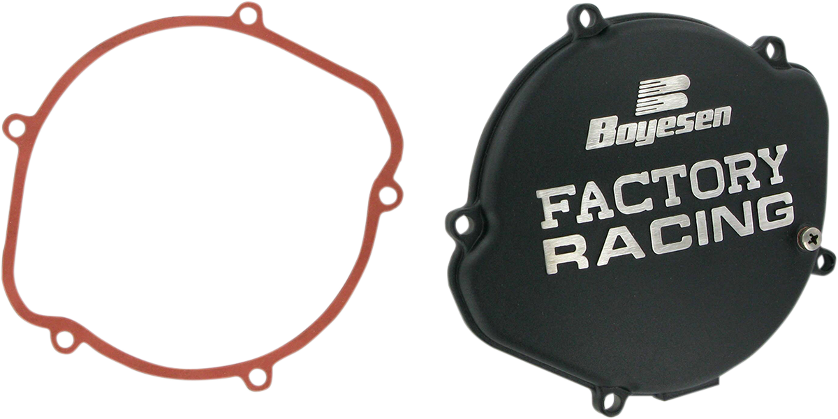 BOYESEN Clutch Cover - Black / Honda CC01B