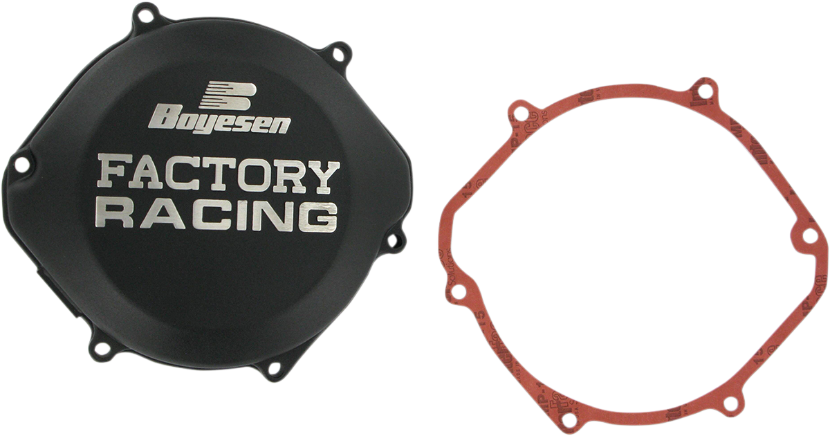 BOYESEN Clutch Cover - Black / Honda CC02B