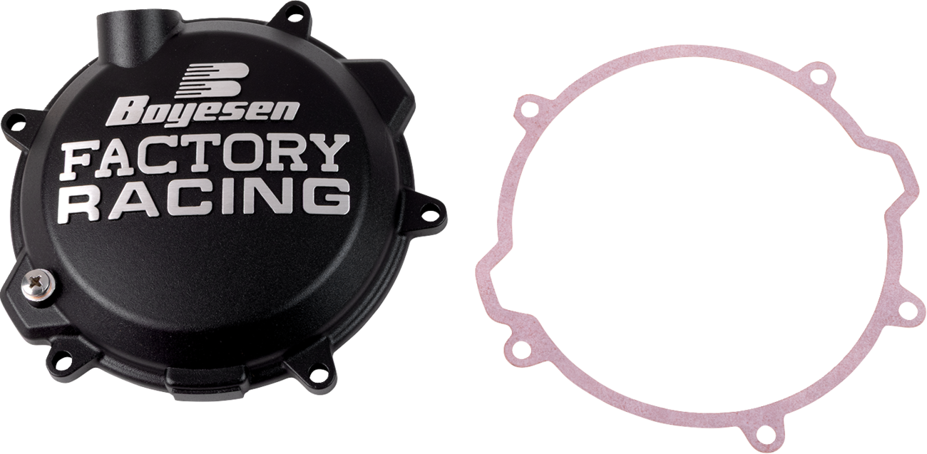 BOYESEN Clutch Cover - Black / KTM/Husqvarna 0940-2229