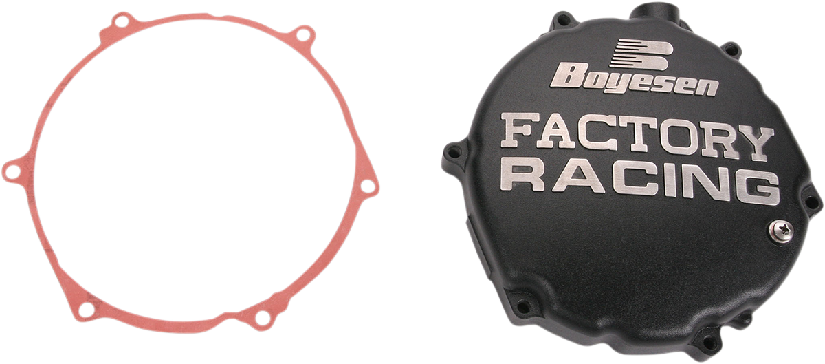 BOYESEN Clutch Cover - Black / Kawasaki 0940-0389