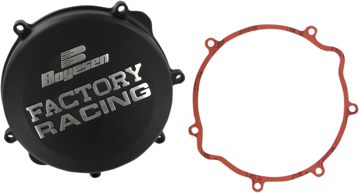BOYESEN Clutch Cover - Black / Suzuki CC22B