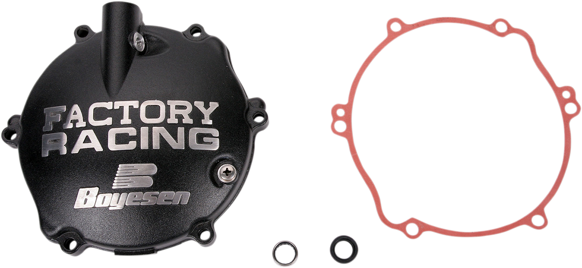 BOYESEN Clutch Cover - Black / Yamaha 0940-0392