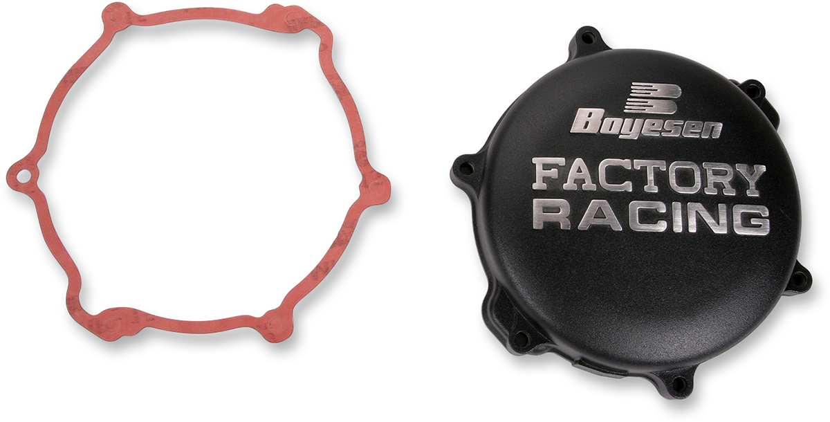 BOYESEN Clutch Cover - Black / Yamaha 0940-0395