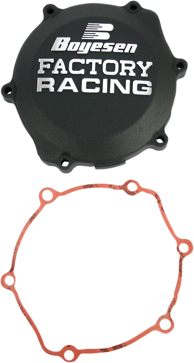 BOYESEN Clutch Cover - Black / Yamaha 0940-1124
