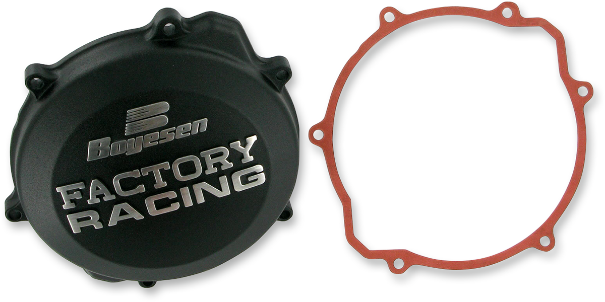 BOYESEN Clutch Cover - Black / Yamaha CC32AB