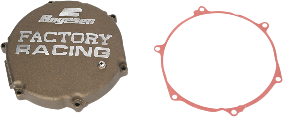 BOYESEN Clutch Cover - Magnesium / Kawasaki 0940-0229