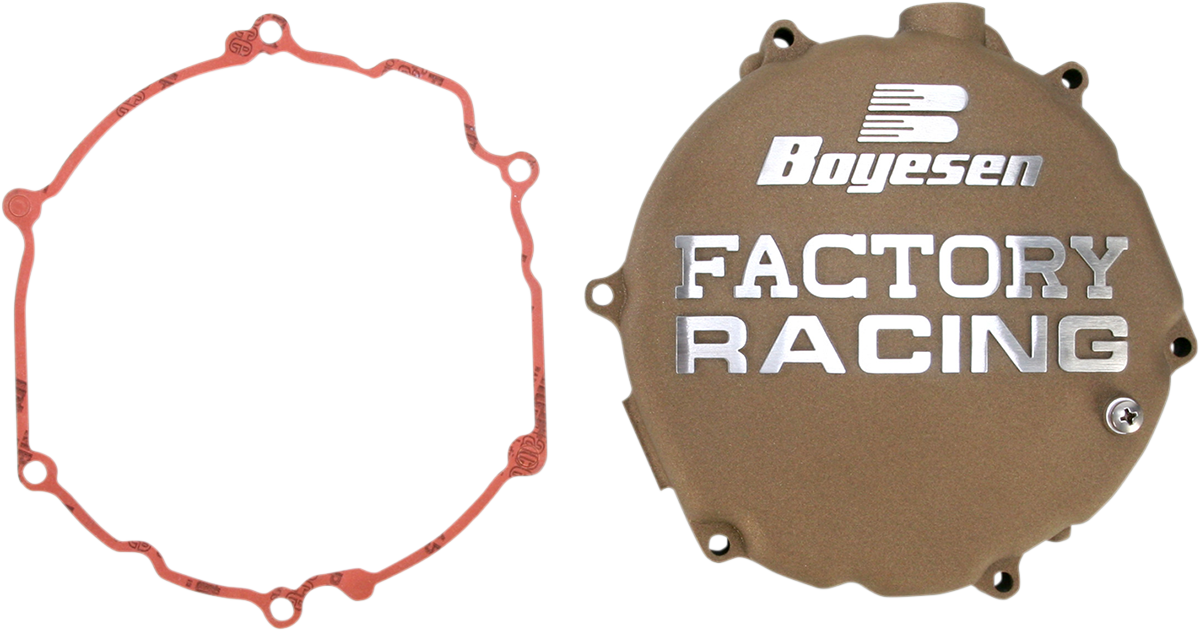 BOYESEN Clutch Cover - Magnesium / Kawasaki 0940-0390