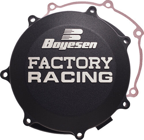 BOYESEN Factory Racing Clutch Cover - CC-18DB