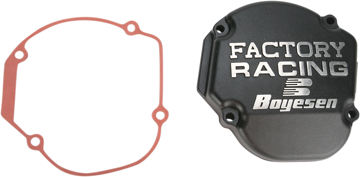 BOYESEN Ignition Cover - Black / Honda CR250R SC02AB