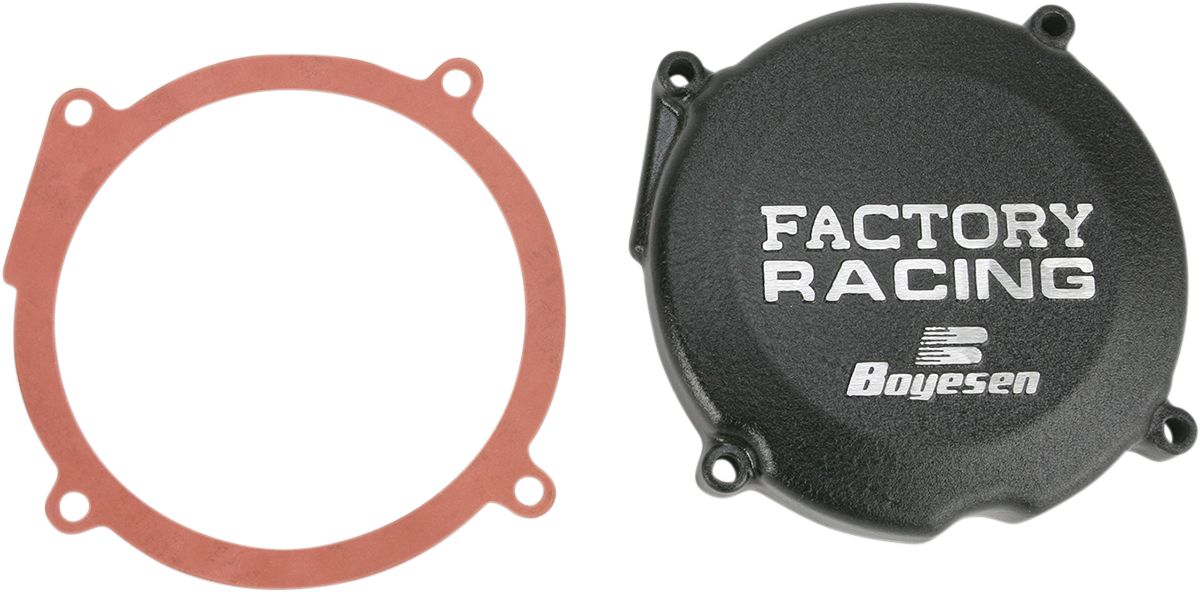 BOYESEN Ignition Cover - Black / Honda CR250R SC02B