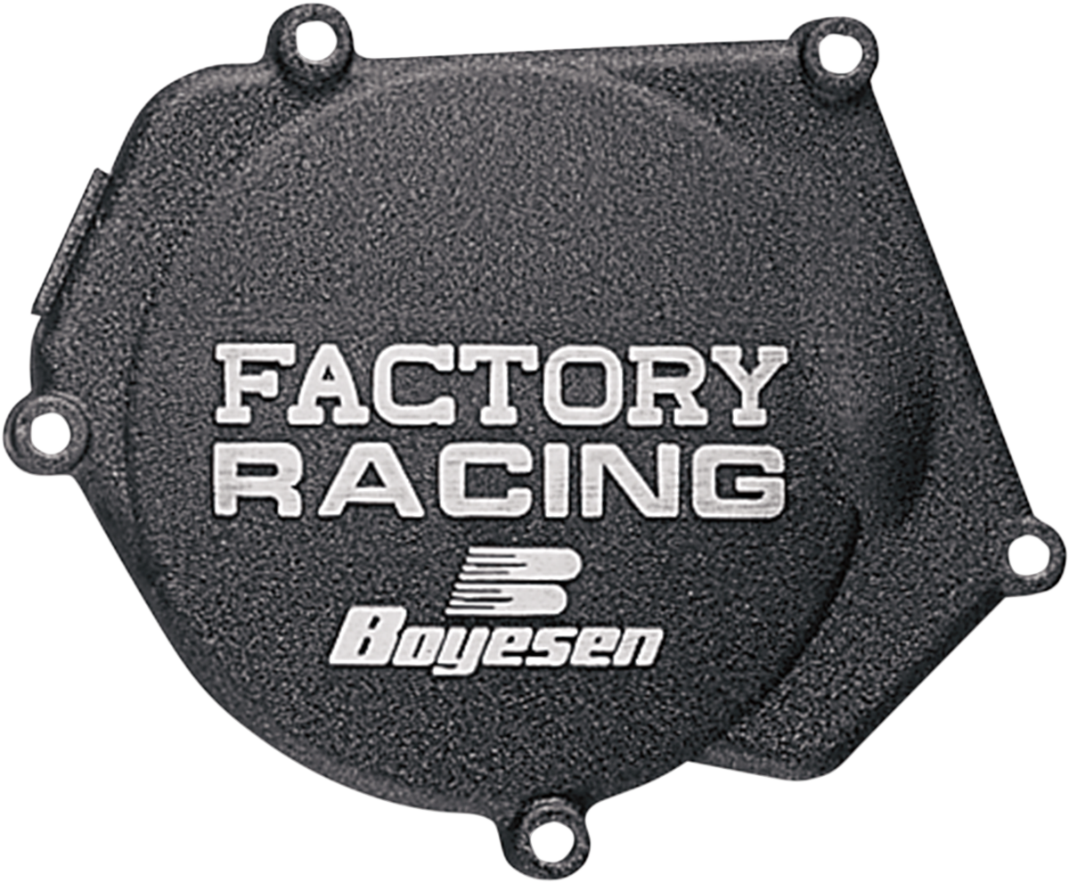 BOYESEN Ignition Cover - Black / Kawasaki KX250 SC12B