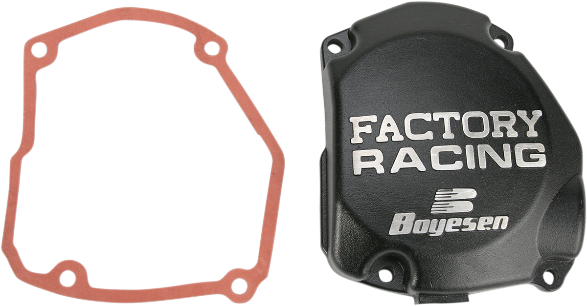 BOYESEN Ignition Cover - Black / Suzuki RM125 SC-21CB