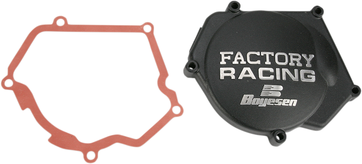 BOYESEN Ignition Cover - Black / Yamaha YZ250/250X SC32AB