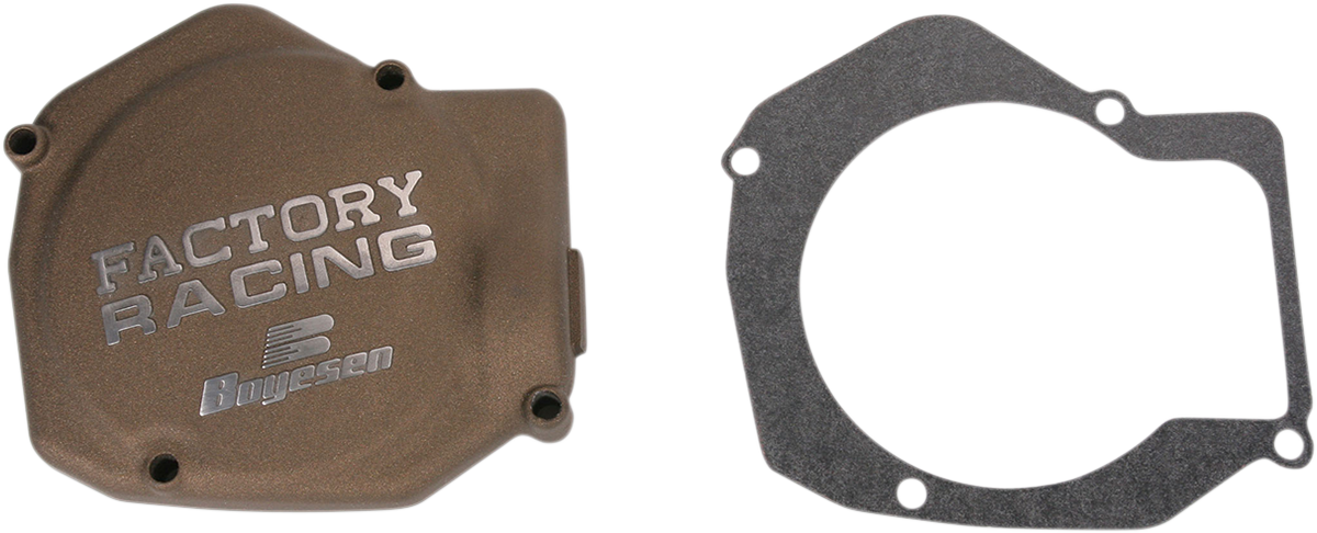 BOYESEN Ignition Cover - Magnesium / Honda CR125R 0940-0209