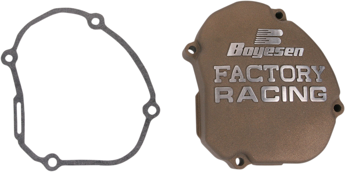 BOYESEN Ignition Cover - Magnesium / Yamaha YZ 125/YZ 125 X 0940-0384