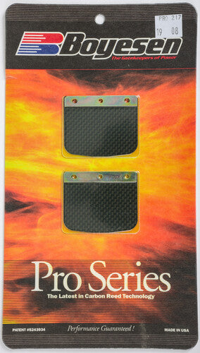BOYESEN Pro Power Reeds Dura Flex w/Rev Plates - PRO-217