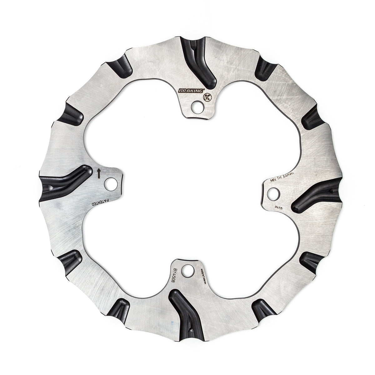 BRAKING Batfly Rear Rotor - BY4508