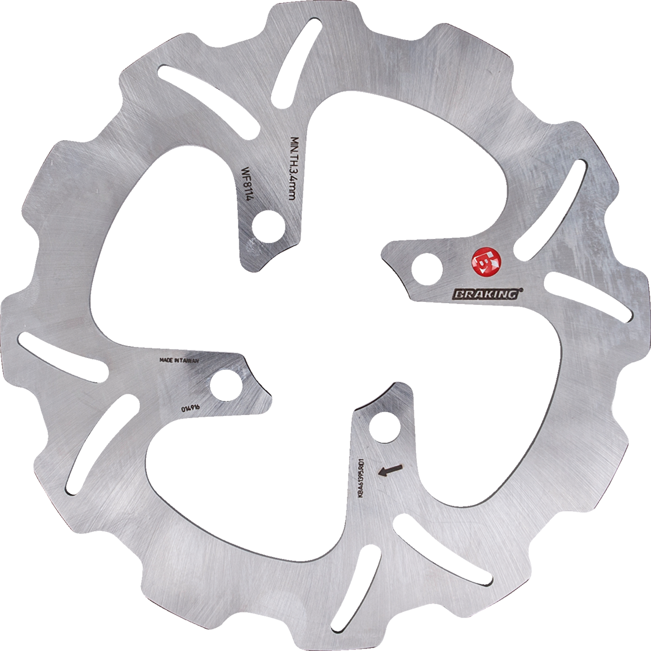 BRAKING Front Fixed Rotor - 1710-4486