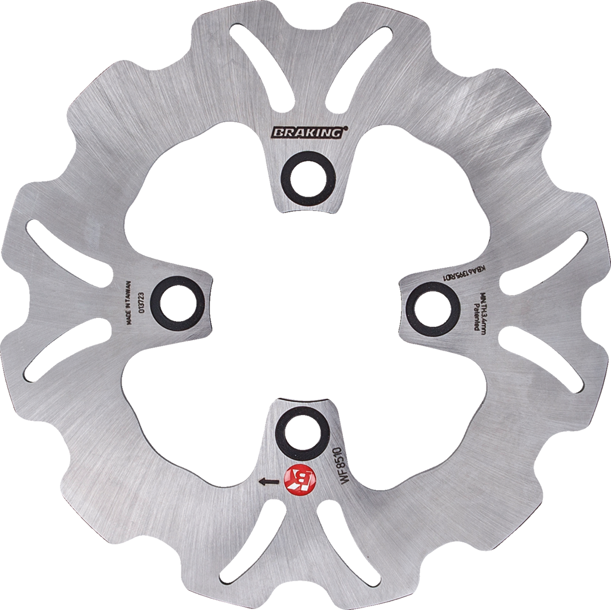 BRAKING Rear Fixed Rotor - 1710-4487