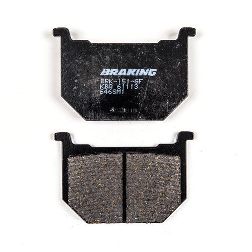 BRAKING Semi-Metallic Brake Pads - 646SM1