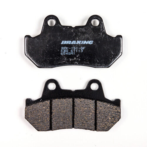 BRAKING Semi-Metallic Brake Pads - 654SM1