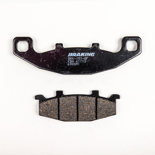 BRAKING Semi-Metallic Brake Pads - 698SM1